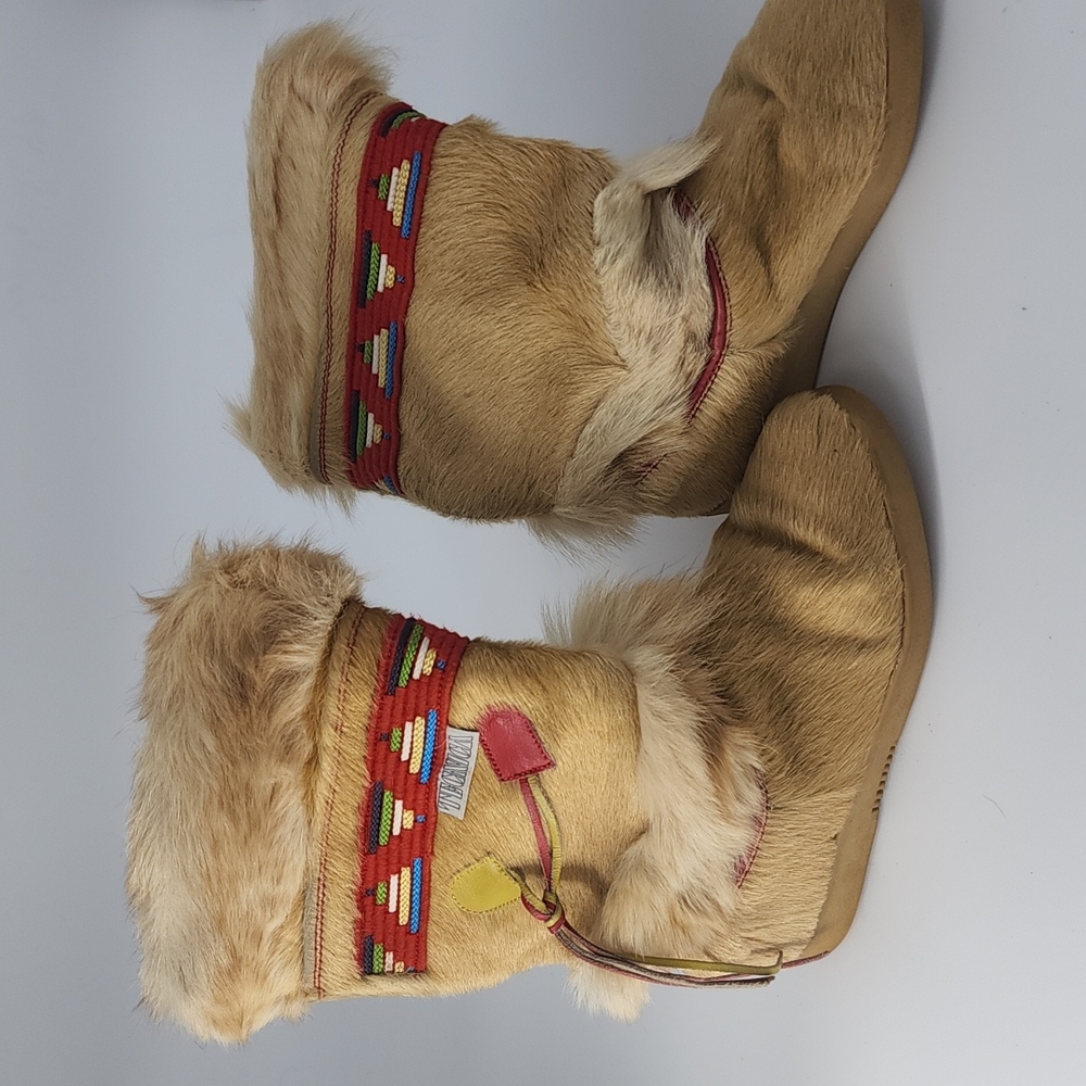 Vintage Technica Italian apres ski boots 7